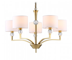 LH71131/5 BS/WH латунь/белый E14/5 max 40W D660*880