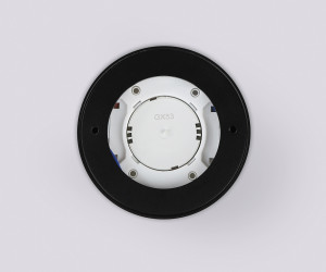 TN52894 SBK/GBK черный песок/черный глянец GX53 max 12W D97*60