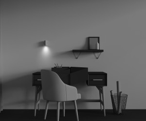 Настенный светильник (бра) Technical C106WL-01-GU10-BS