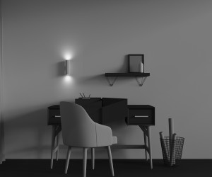 Настенный светильник (бра) Technical C106WL-02-GU10-W