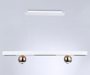 FL5955 WH/GD белый/золото 4200K 18W 1000*70*1200 (Без ПДУ)