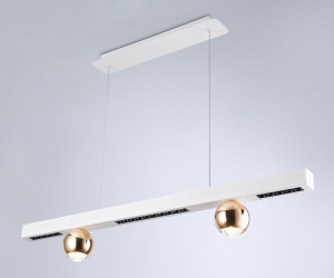 FL5955 WH/GD белый/золото 4200K 18W 1000*70*1200 (Без ПДУ)