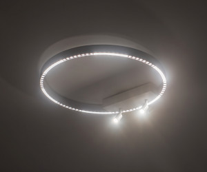 FL5807/1+2 WH белый 40W 3000K/4200K/6400K D600*95 (без ПДУ)