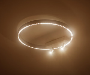 FL5807/1+2 WH белый 40W 3000K/4200K/6400K D600*95 (без ПДУ)