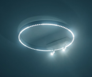 FL5807/1+2 WH белый 40W 3000K/4200K/6400K D600*95 (без ПДУ)