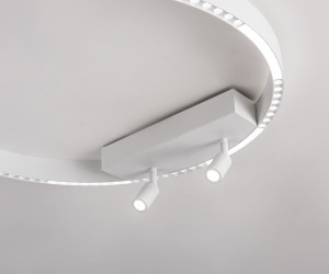 FL5807/1+2 WH белый 40W 3000K/4200K/6400K D600*95 (без ПДУ)