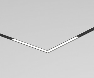 DK8114-BK Угловой светильник SIMPLE LINEAR 18W 3000K, черный