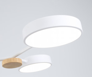 FL4858/4 WH/WD белый/дерево 60W 3000-6000K 700*400*120 (без ПДУ)