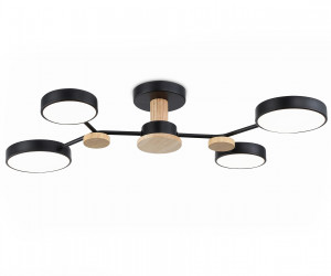 FL4860/4 BK/WD черный/дерево 60W 3000-6000K 700*400*120 (без ПДУ)