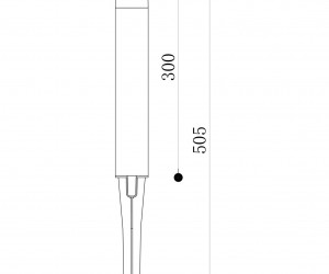 Ландшафтный светильник Outdoor O416FL-L3B3K1