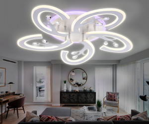 FA512/5 WH белый 120W 610*580*80 (ПДУ РАДИО 2.4G)