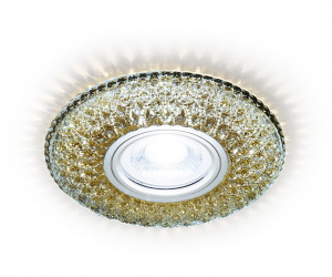 S333 CF/WR хром/кофе/MR16+3W(LED WARM 3000K)