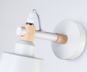 TR82212 WH/LW белый/светлое дерево E27 max 40W 230*130*190