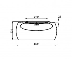 Потолочный светильник Maytoni MOD074PL-L16B3K