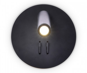 FW252 SBK черный песок LED 4200K+3000K 6W+1W D140*110