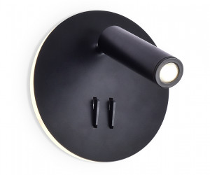 FW252 SBK черный песок LED 4200K+3000K 6W+1W D140*110