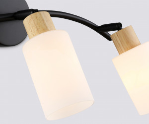 TR8722/3 BK/WD черный/дерево E14/3 max 60W 580*100*210