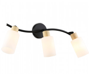 TR8722/3 BK/WD черный/дерево E14/3 max 60W 580*100*210