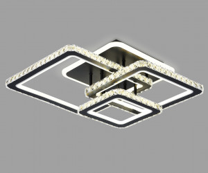 FA1733/3 BK/CH черный/хром 145W 3000K/4200K/6400K 670*510*150 (ПДУ РАДИО 2.4G)