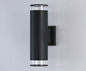 ST3821/2 BK/CL черный/прозрачный IP54 GU10/2 max 35W 310*90*160