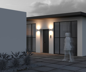 Настенный светильник (бра) Outdoor O303WL-L10W3K