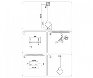 FL5255 WH белый 11W 4200K 252*20*1200 (без ПДУ)