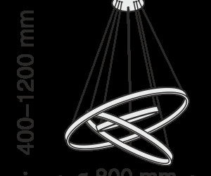 Подвесной светильник Maytoni MOD058PL-L100W4K