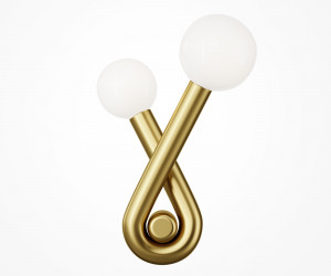 Настенный светильник (бра) Maytoni MOD476WL-02BS