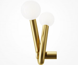 Настенный светильник (бра) Maytoni MOD476WL-02BS