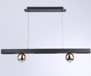 FL5956 BK/GD черный/золото 4200K 18W 1000*70*1200 (Без ПДУ)