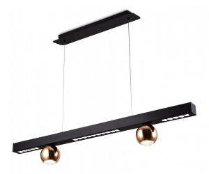 FL5956 BK/GD черный/золото 4200K 18W 1000*70*1200 (Без ПДУ)