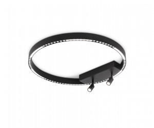 FL5808/1+2 BK черный 40W 3000K/4200K/6400K D600*95 (без ПДУ)