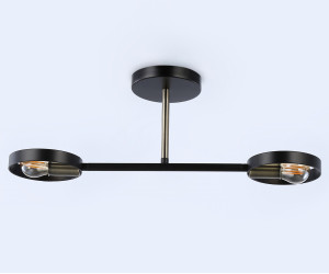 TR8225/2 BK/SB черный/бронза E27/2 max 40W 510*165*190