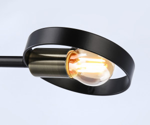 TR8225/2 BK/SB черный/бронза E27/2 max 40W 510*165*190