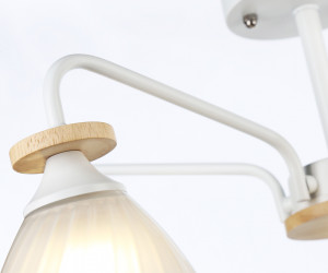 TR9567/5 WH/FR белый/белый матовый E27/5 max 40W D620*250