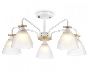 TR9567/5 WH/FR белый/белый матовый E27/5 max 40W D620*250