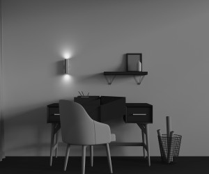 Настенный светильник (бра) Technical C106WL-02-GU10-BS