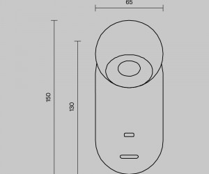 Настенный светильник (бра) Maytoni MOD434WL-L5BS3K