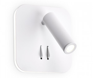 FW254 SWH белый песок LED 4200K+3000K 7W+1W 140*140*110