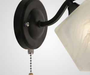 Настенный светильник P9574-1W BK 000015509