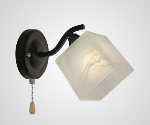 Настенный светильник P9574-1W BK 000015509