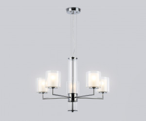 LH56001/5 СH/FR хром/белый матовый E14*5 max 40W D640*1260