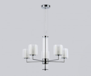 LH56001/5 СH/FR хром/белый матовый E14*5 max 40W D640*1260