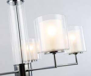 LH56001/5 СH/FR хром/белый матовый E14*5 max 40W D640*1260