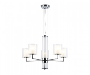 LH56001/5 СH/FR хром/белый матовый E14*5 max 40W D640*1260