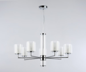 LH56003/7 СH/FR хром/белый матовый E14*7 max 40W D790*1260