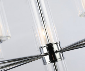 LH56003/7 СH/FR хром/белый матовый E14*7 max 40W D790*1260