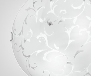 Настенно-потолочный светильник Snow White R1004-2W-300 WT 000059669