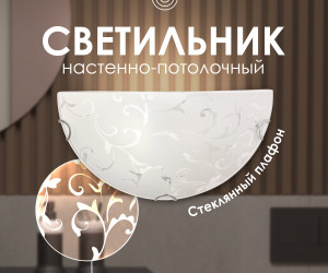 Настенный светильник R1004-HALF-1W-300 WT 000059670