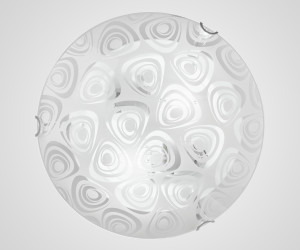 Настенно-потолочный светильник Snow White R1013W-300 WT 000059687